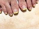 FOOT美フレンチ+ベースカラー