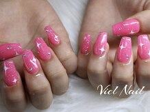 ヴィエル ネイル(VIEL NAIL)/PINK×美フォルム