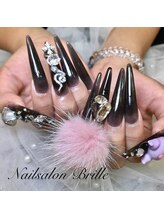 エスフィーネイルサロン ブリーユ(Esfy nailsalon Brille)/黒ネイル