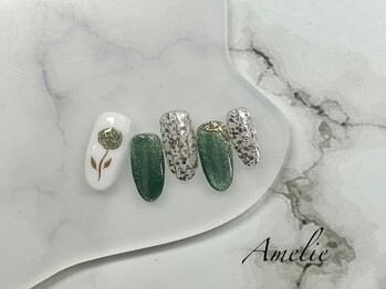 アメリ(Amelie)/マグネット/ワンカラー/花