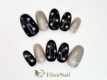 エリクサーネイル 池袋(Elixir Nail)/定額b カジュアル/クーポン使用
