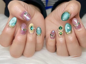 ◆ジャスミン風ネイル◆