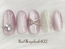 ネイル アンド アイラッシュ ヨンマルニ(Nail&eyelash 402)/ジュエリーマグネイル♪