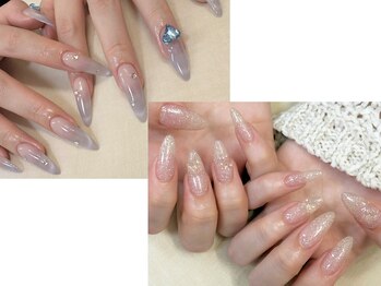 モルネイル(MORU nail)の写真/【チップで自然な長さ出し♪】自爪の様な馴染みのいい自然な仕上がりが可能◎