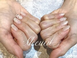 白グラデーション