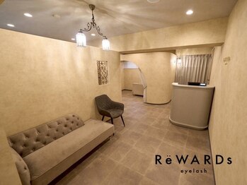 リワーズ アイラッシュ 祖師ヶ谷大蔵店(ReWARDs eyelash)/店内受付