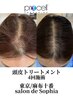 【頭髪の育毛ケア】プロセルセラピーズ頭皮ケア ￥60,000→￥48,000