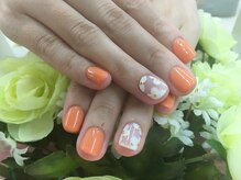 プルミエ ネイル(Premier Nail)/手描きフラワーネイル☆クーポン