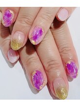 カラン 焼津店(CALIN)/レース風ネイル