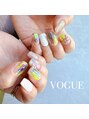 ヴォーグ(VOGUE)&nbsp;大人気♪VOGUEOriginal定額デザイン♪※1本アートずつ追加有
