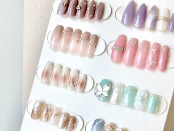 リリーネイル(Lily nail)の写真/ネイル初心者様におすすめ◎＜ちび爪/深爪＞などのお爪の悩みもお聞かせください！【完全個室/駐車場完備】