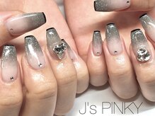 ネイルスペース ジェイズ ピンキー(NAIL SPACE J's PINKY)/キラキラギャルネイル