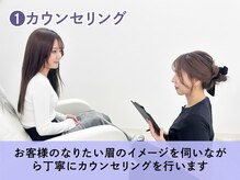 ヘイリーブロウ 小倉駅前店/1.カウンセリング