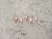 シンプリー ネイルアンドアイラッシュ 祖師谷大蔵店(Simpliee Nail&Eyelash)/ぬりかけネイル