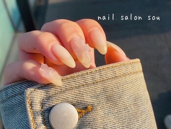 ソウ 難波店 nail salon Sou/クロスネイル