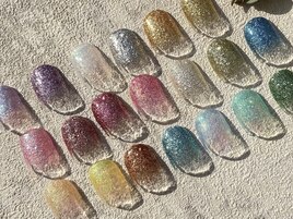 ラメグラデーション