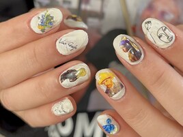 個性派ニュアンスネイル