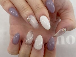 【山崎】大人パープルネイル