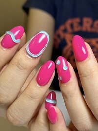 個性派ネイル