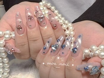 モアネイル 新宿/ワンホンネイル/持ち込み/新宿