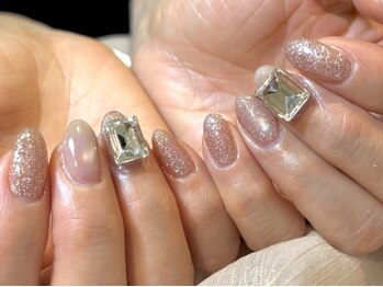 ヴィーアンドヴィーナス 田町店(VIE&Venus)の写真/【人気の定額ネイル★約70種類】シンプル~トレンド定額は一律料金♪自爪に優しいパラジェル・フィルイン◎