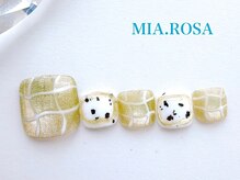 ミアローザ(Mia Rosa)/定額￥9000フットネイル