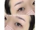 リッチアイブロウサロンエビス(Rich Eyebrow Salon EBISU)の写真/従来のエクステより大幅に軽く、負担の少ないフラットラッシュ♪ハリウッドブロウリフトと同時施術も可能★