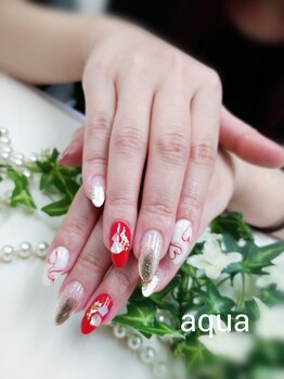 アイラッシュアンドネイルサロン アクア(aqua)/長さ出しではなく自爪です