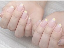 ヴィヴィアン ネイル(Vivian nail)/オーロラミラーフレンチ　