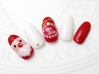キャンアイドレッシー ヨコハマ元町店(Can I Dressy)/【NEW】サンタクロースネイル