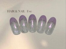 イヴ 新浦安店(Eve)/くすみパープルフレンチパステル