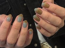 ミニョン 北堀江(mignon)/秋のグラデーションネイル