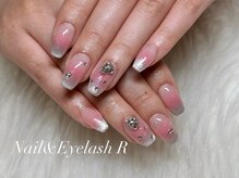 ネイルアンドアイラッシュサロンR/大人気チークネイル♪