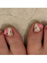 アイラ(ayla)/foot  kitty nail