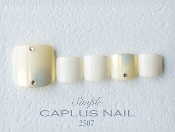 キャプラスネイル ミートトゥリー 中津川(CAPLUSNAIL meettree)/■Footシンプルプラン■ 2507