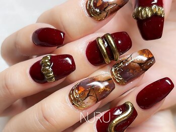 ヌル ネイル 新宿(NURU NAIL)/個性派/韓国個性派/アート