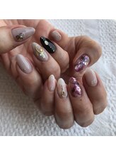 ロータス Lotus/天然石ネイル