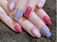 エスネイル(Snail)/大人チェックネイル