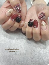 プライベート ネイルサロン マーマ(murmur)/チェックネイル