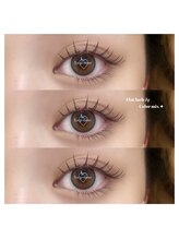 ラジェム 越谷店(La gemme)/上下ブラウンマツエク◎