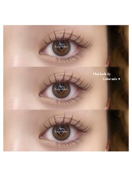 ラジェム 越谷店(La gemme)/上下ブラウンマツエク◎