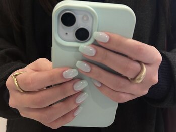 ホワイルアットネイル ハラジュク(while at nail HARAJUKU)の写真/【デザインも価格も妥協なし☆】◎スタッフ指定/平日限定/ワンカラー・ラメグラ￥4,000以下