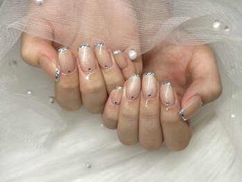 タムタムネイル 本厚木(Tam Tam Nail)/ガラスフレンチ