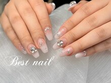 Best Nail 銀座店【ワンホンネイル・スカルプ・パラジェル・上品ジェルネイル】/長さ出しやり放題デザイン