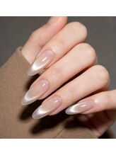 バイムーンサロン(By Moon Salon)/キラキラマグネットフレンチ