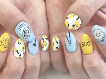 ミナミネイル(MINAMI NAIL)/サラダ×目玉焼き×バナナ
