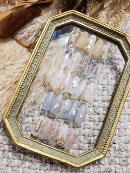 ケー フレーバー ネイル(K flavor nail)/open記念オーロラデザイン¥9580