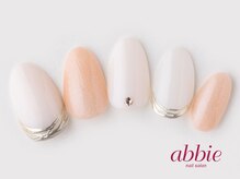 ネイルサロンアビー 北千住店(abbie)/ホワイトマグネット　￥10472