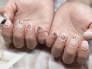 お花ネイル