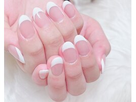 ホワイトフレンチ/ベース有り